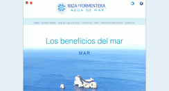 Desktop Screenshot of ibizayformenteraaguademar.com
